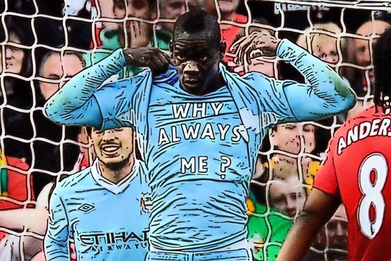 Kapan Balotelli Menggunakan Kaos “Why Always Me?”